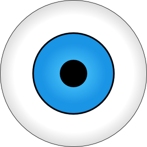 free vector Tonlima Olho Azul Blue Eye clip art