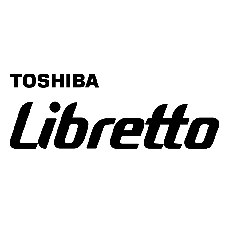 free vector Toshiba libretto