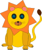 free vector Toy Lion clip art