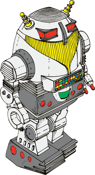 free vector Toy Robot clip art