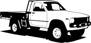 free vector Toyota Hilux clip art