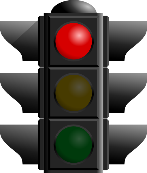 free vector Traffic Light: Red clip art