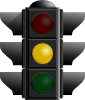 free vector Traffic Light: Yellow clip art