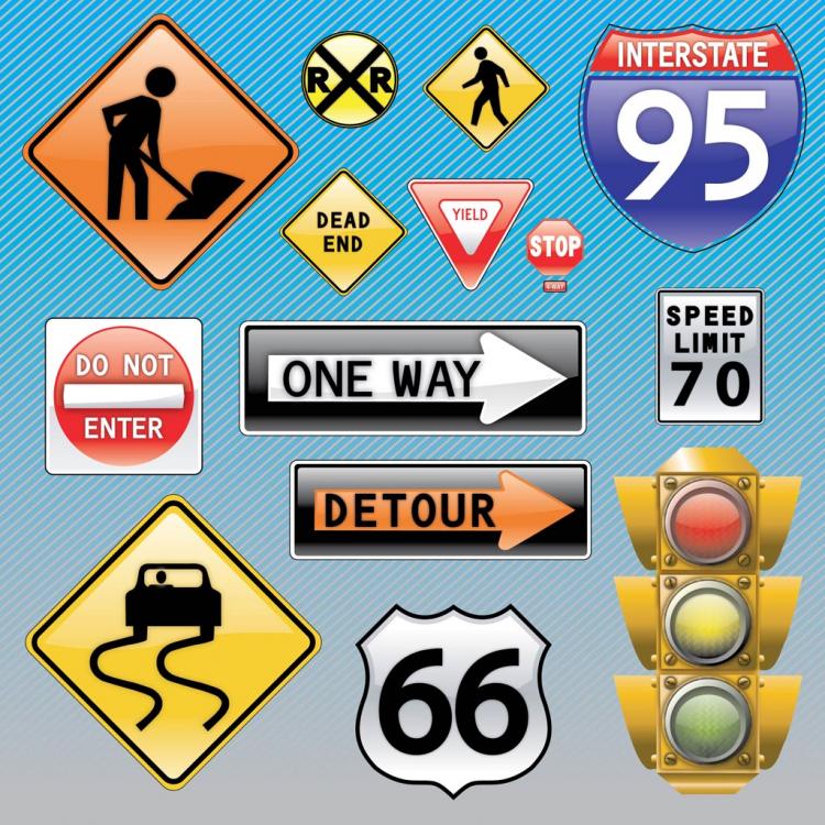 free vector Traffic Signs