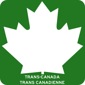 free vector Trans Canada Highway clip art