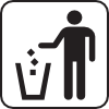 free vector Trash Litter Box clip art