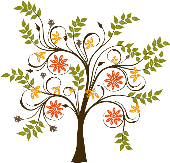 free vector Trees vector material