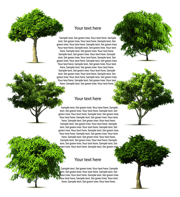 free vector Trees vector
