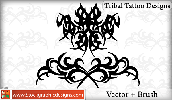 free vector Tribal Tattoo Designs