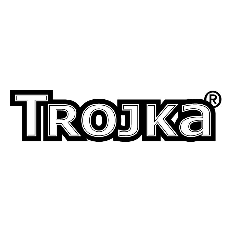 free vector Trojka vodka