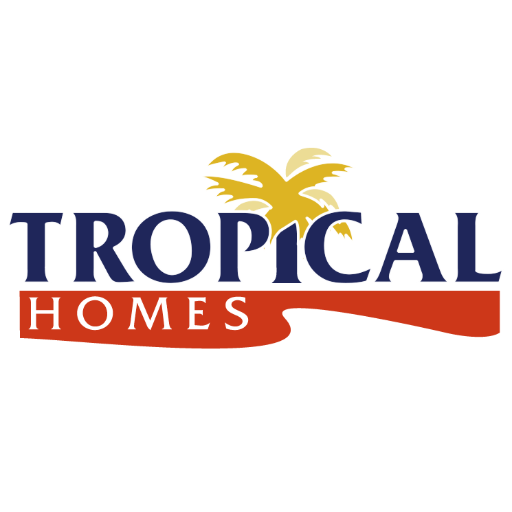free vector Tropical homes