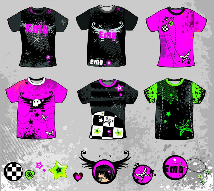 Download Tshirt design trend (6929) Free EPS Download / 4 Vector