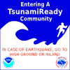free vector Tsunami Warning Sign clip art