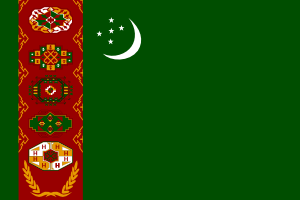 free vector Turkmenistan clip art