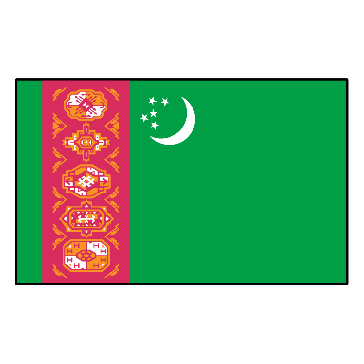 free vector Turkmenistan