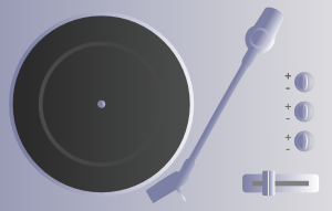 free vector Turntable clip art