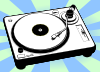 free vector Turntable Music Player clip art