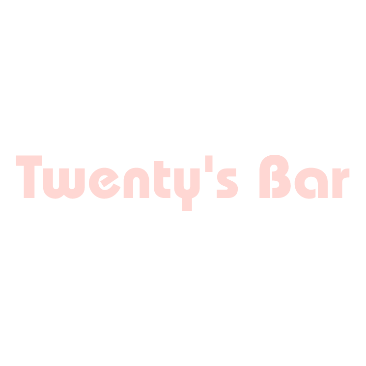 free vector Twentys bar