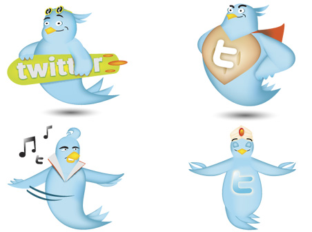 free vector Twitter icon ai and png formats
