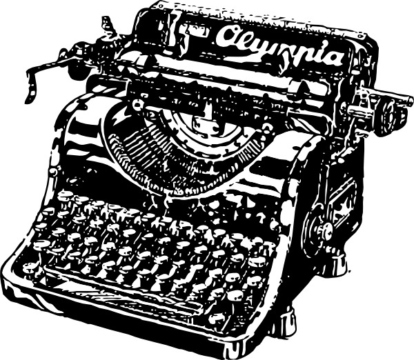 free vector Typewriter clip art