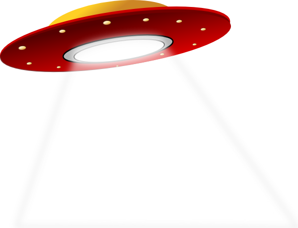 free vector Ufo Spaceship Alien clip art
