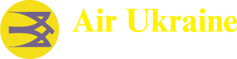 free vector Ukraine airline logo
