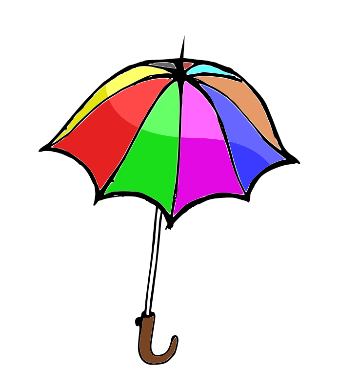 free vector Umbrella01