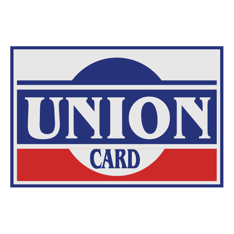 free vector Union card