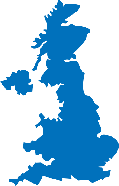 free vector United Kingdom Map clip art