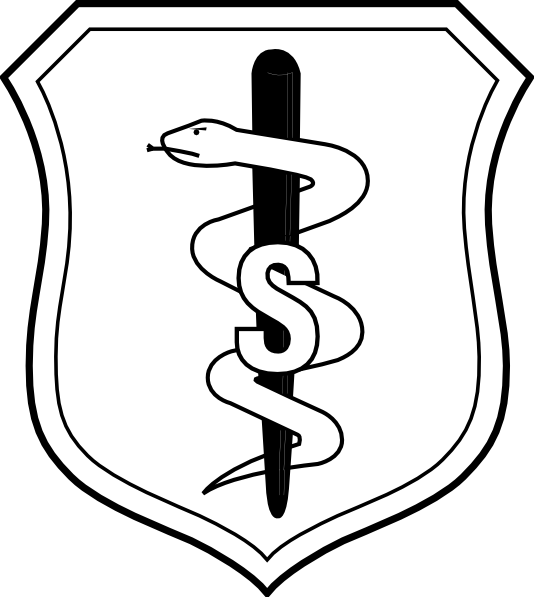 free vector United States Air Force Biomedical Sciences Corps Badge clip art