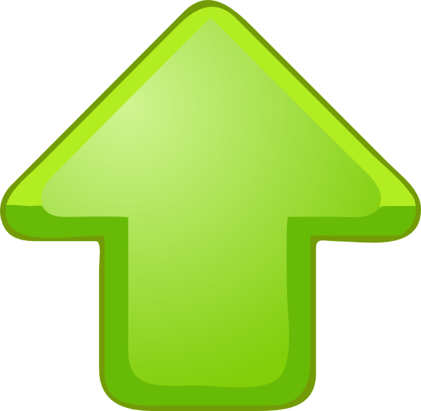 Download Up Arrow Green clip art (116718) Free SVG Download / 4 Vector