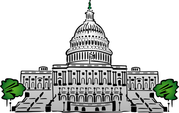free vector Us Capitol Building Clipart Style clip art