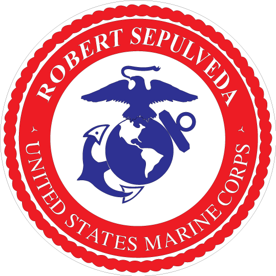 free vector US marine logo