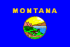 free vector Us Montana Flag clip art