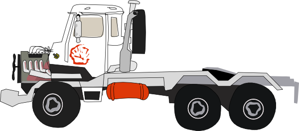 free vector Used_truck03 clip art