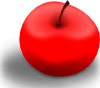free vector Valessiobrito Apple Red clip art