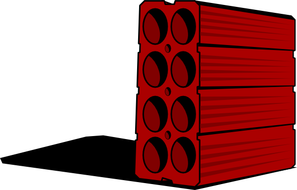 free vector Valessiobrito Red Brick For Construction clip art