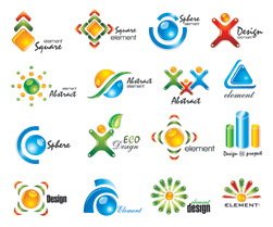free vector Variety of graphic design vector