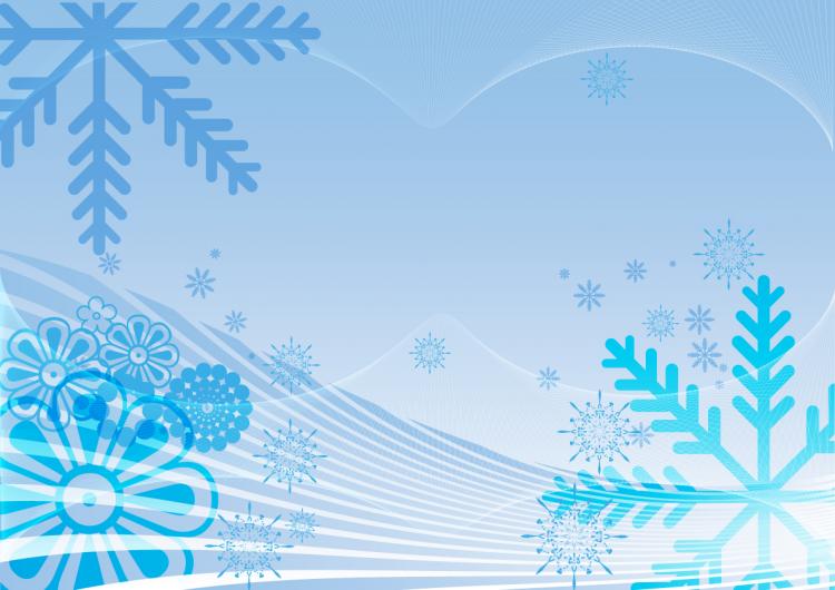 free vector Variety of snowflake theme vector