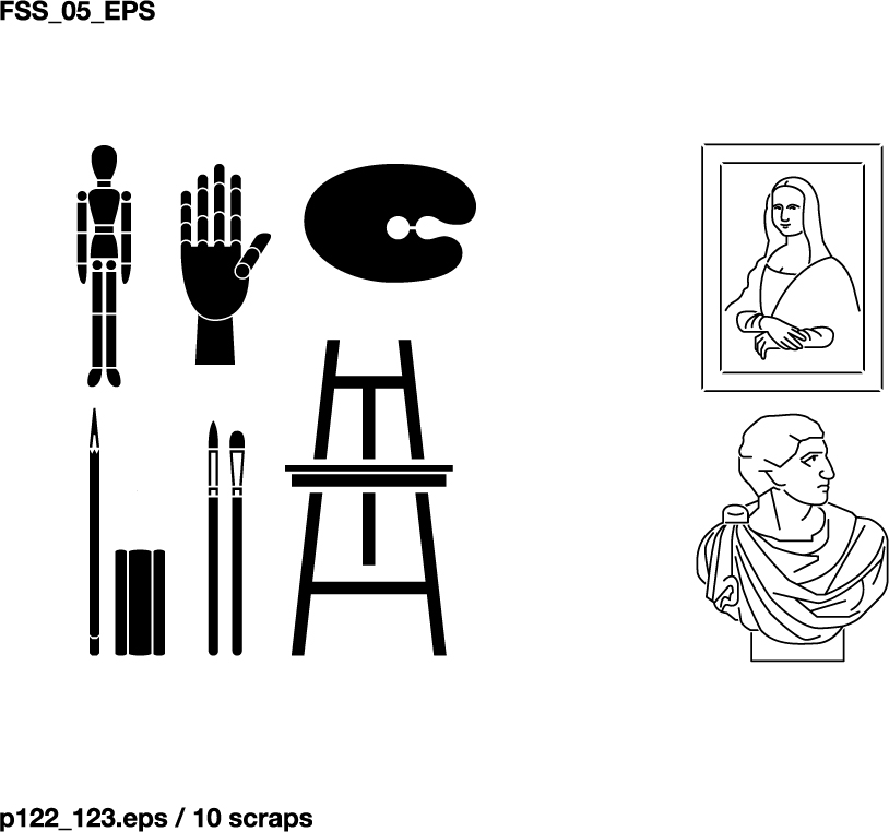 free vector Various elements of vector silhouette or even goods 99 elements