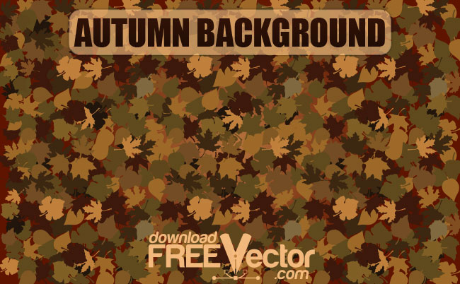 free vector Vector Autumn Background