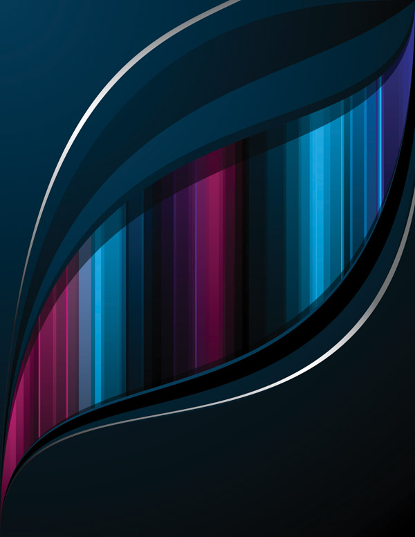 free vector Vector background color flow lines