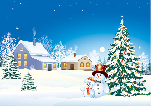 christmas snow (25197) Free EPS Download / 4 Vector