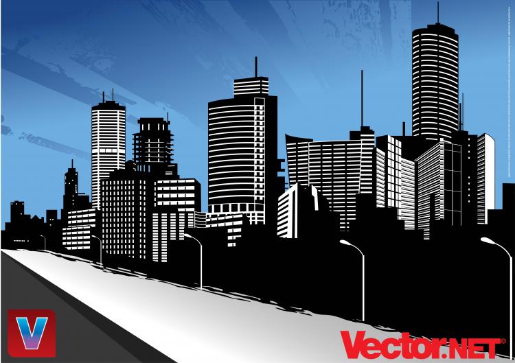 free vector Vector City Skyline Art