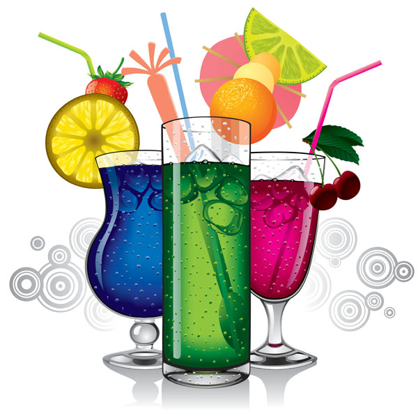 free vector Vector Cocktail