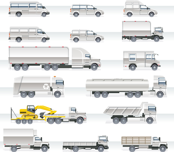 free vector Vector collection of transport