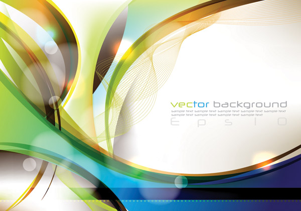 free vector Vector dynamic background beautifully 1 symphony