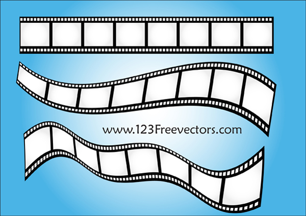 free vector Vector Film Strip-2