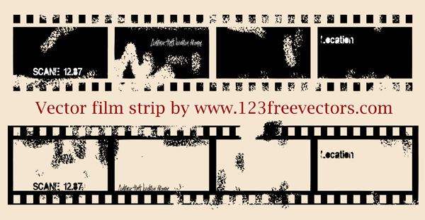 free vector Vector Film Strip