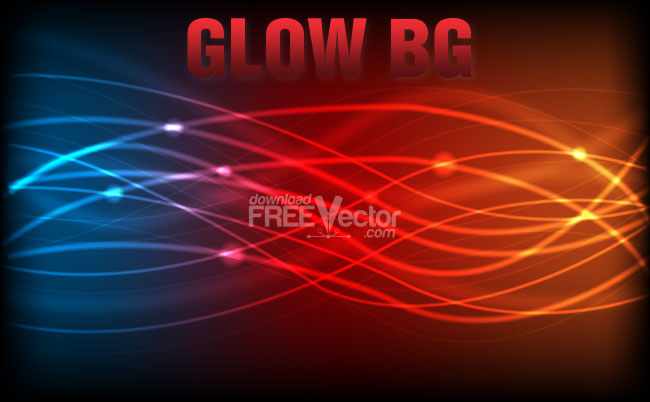 free vector Vector Glow Background